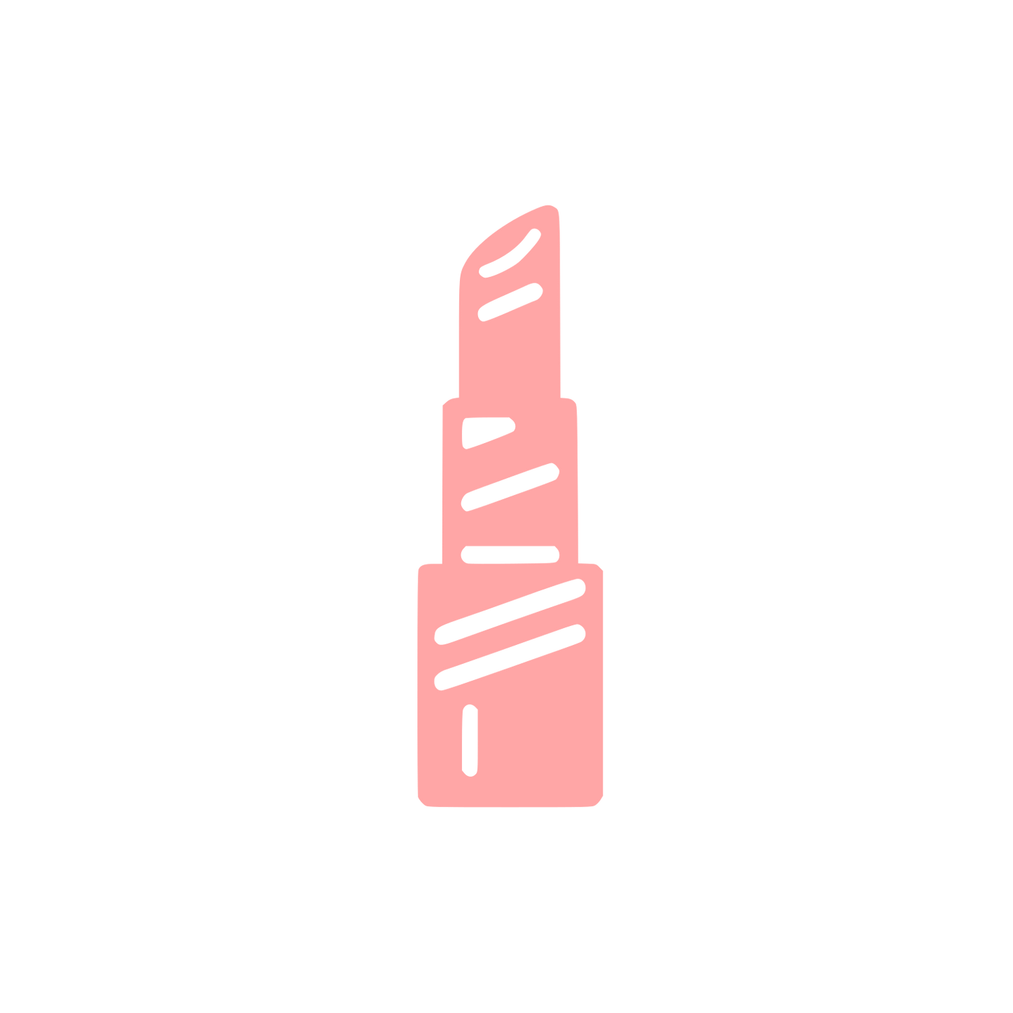 Lipstick Logo #ffa6a6