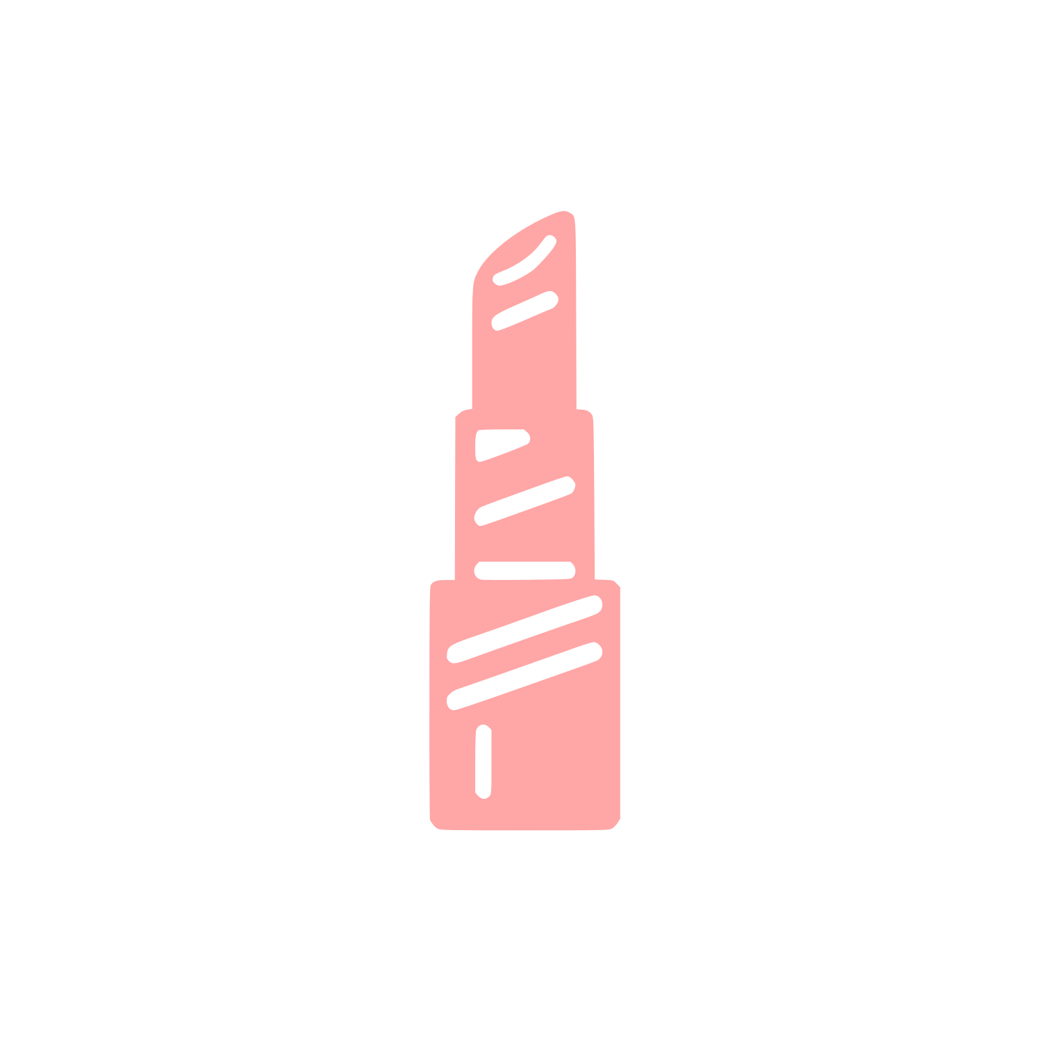 Lipstick Logo #ffa6a6
