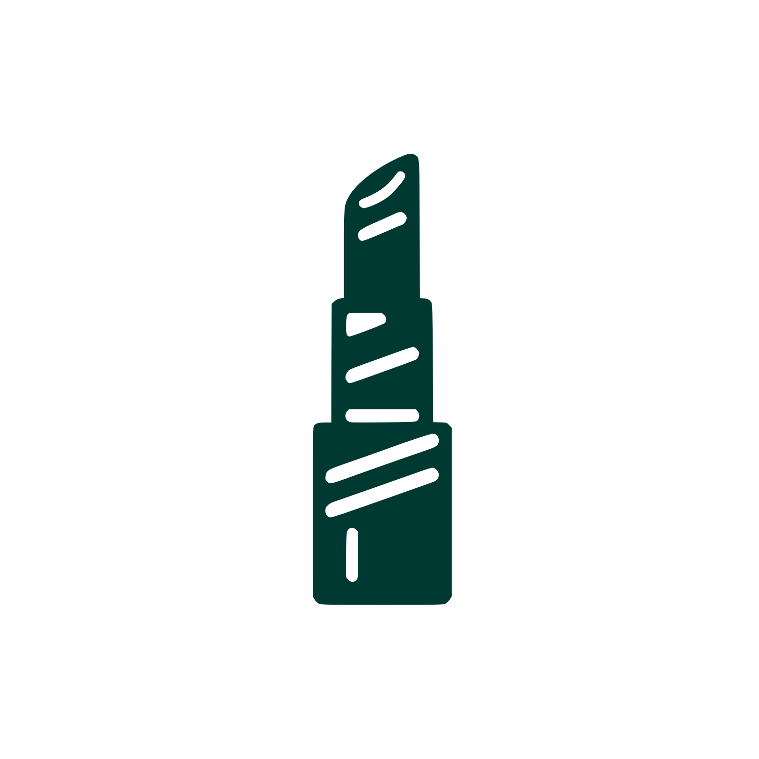 Lipstick Logo #003932