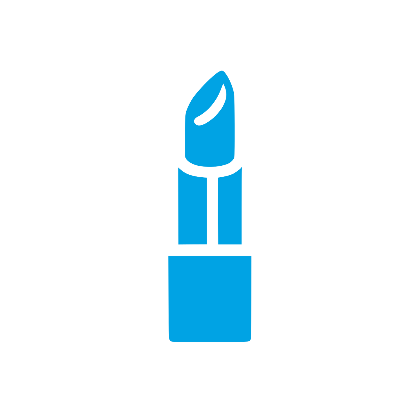 Cosmetic Lipstick Logo #00a3e4