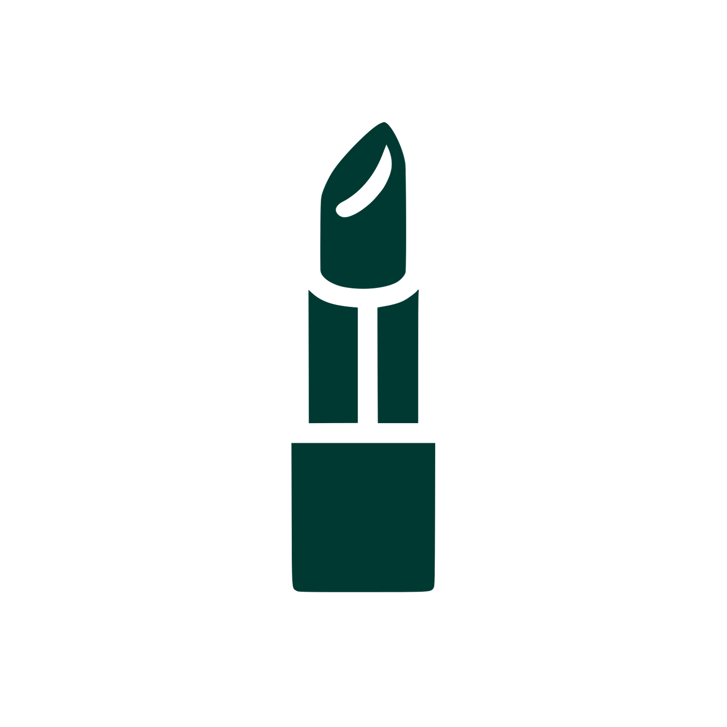 Cosmetic Lipstick Logo #003932
