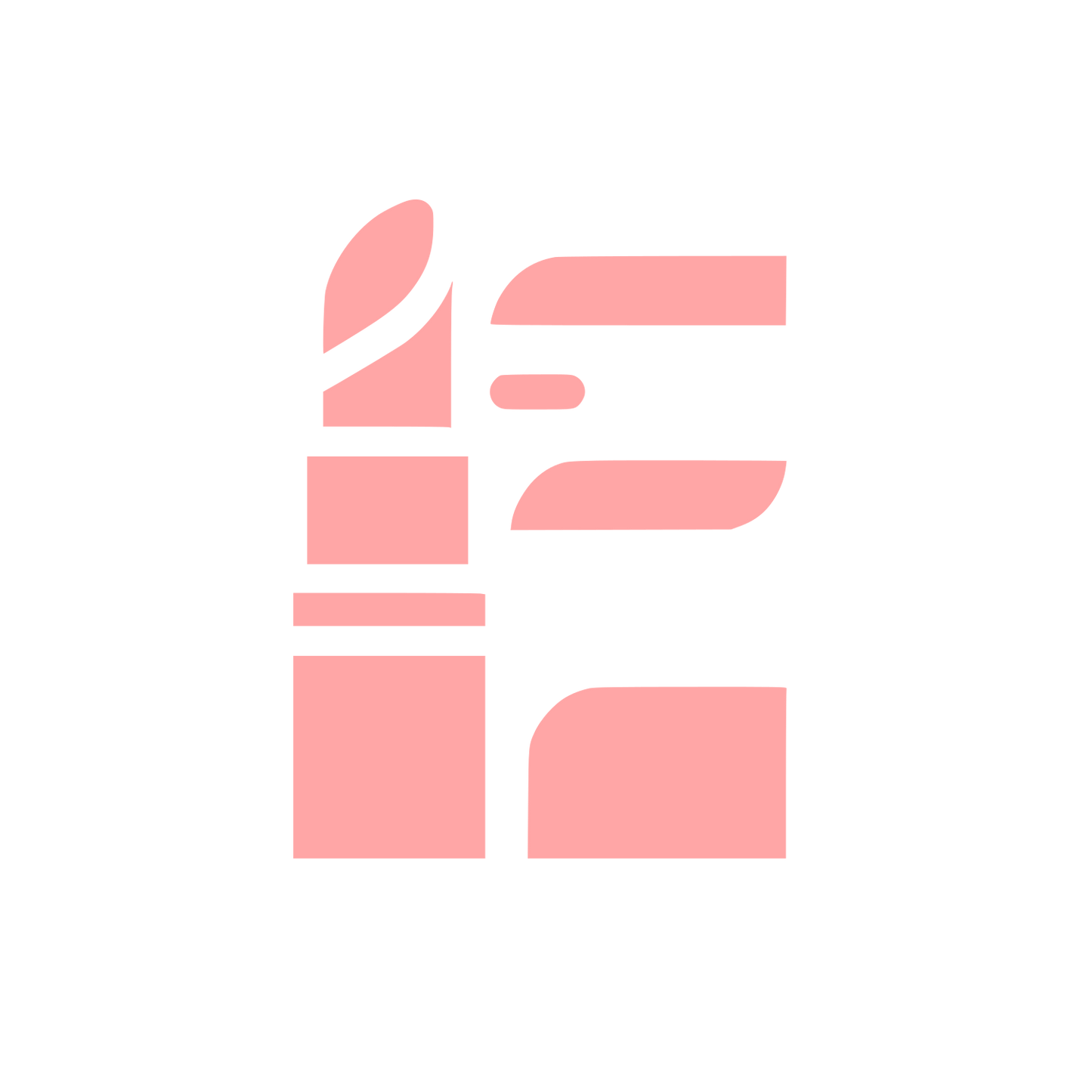 Lipstick Logo #ffa6a6