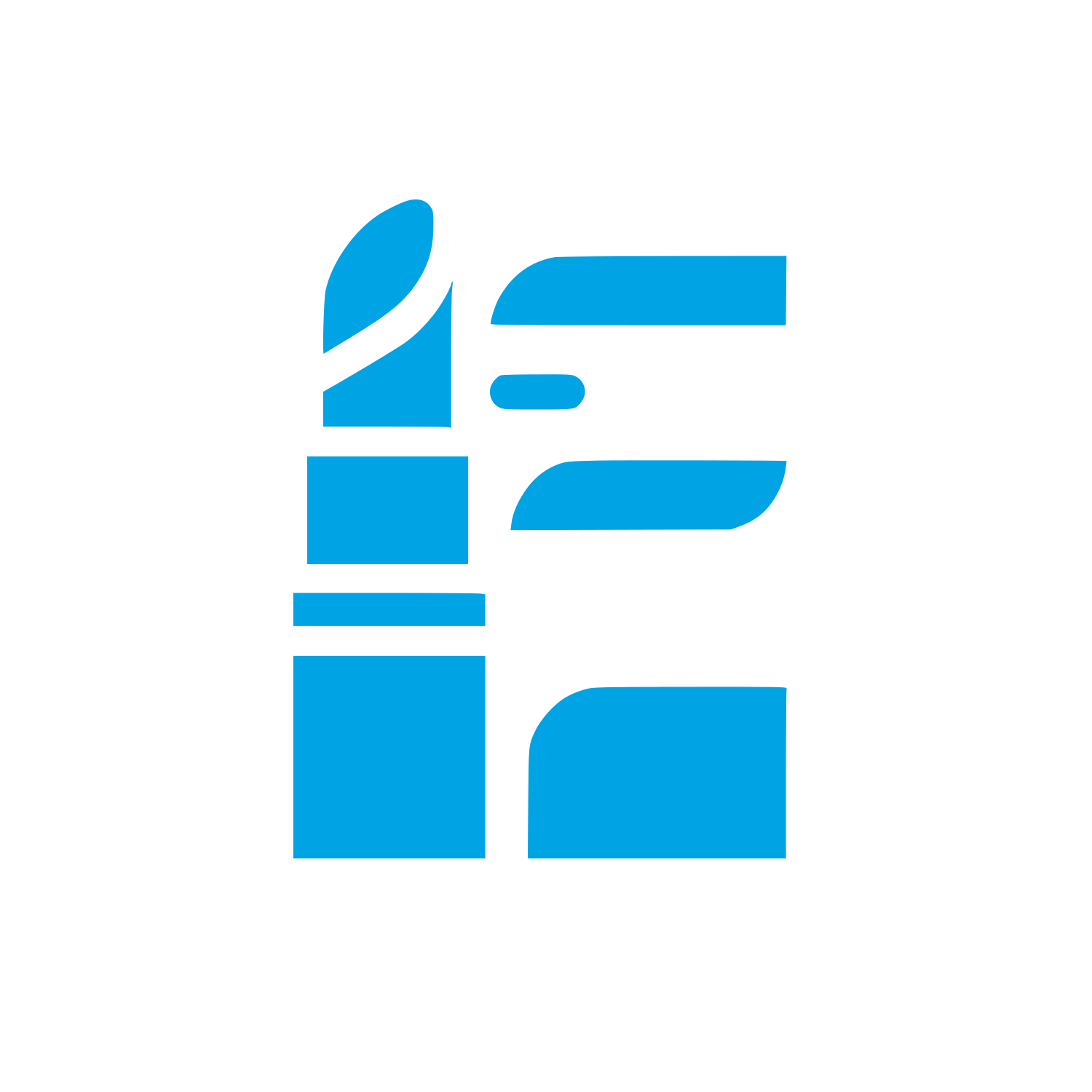 Lipstick Logo #00a3e4