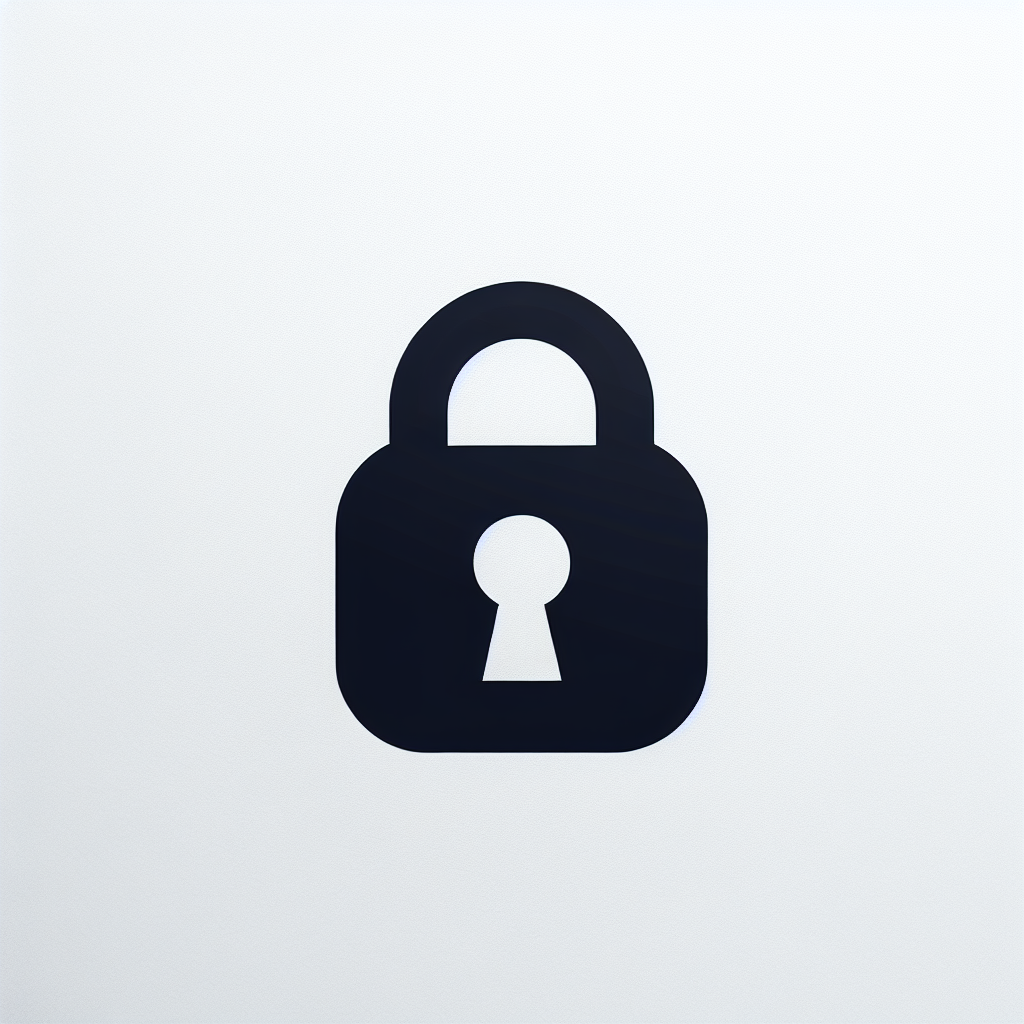 Security Padlock Logo