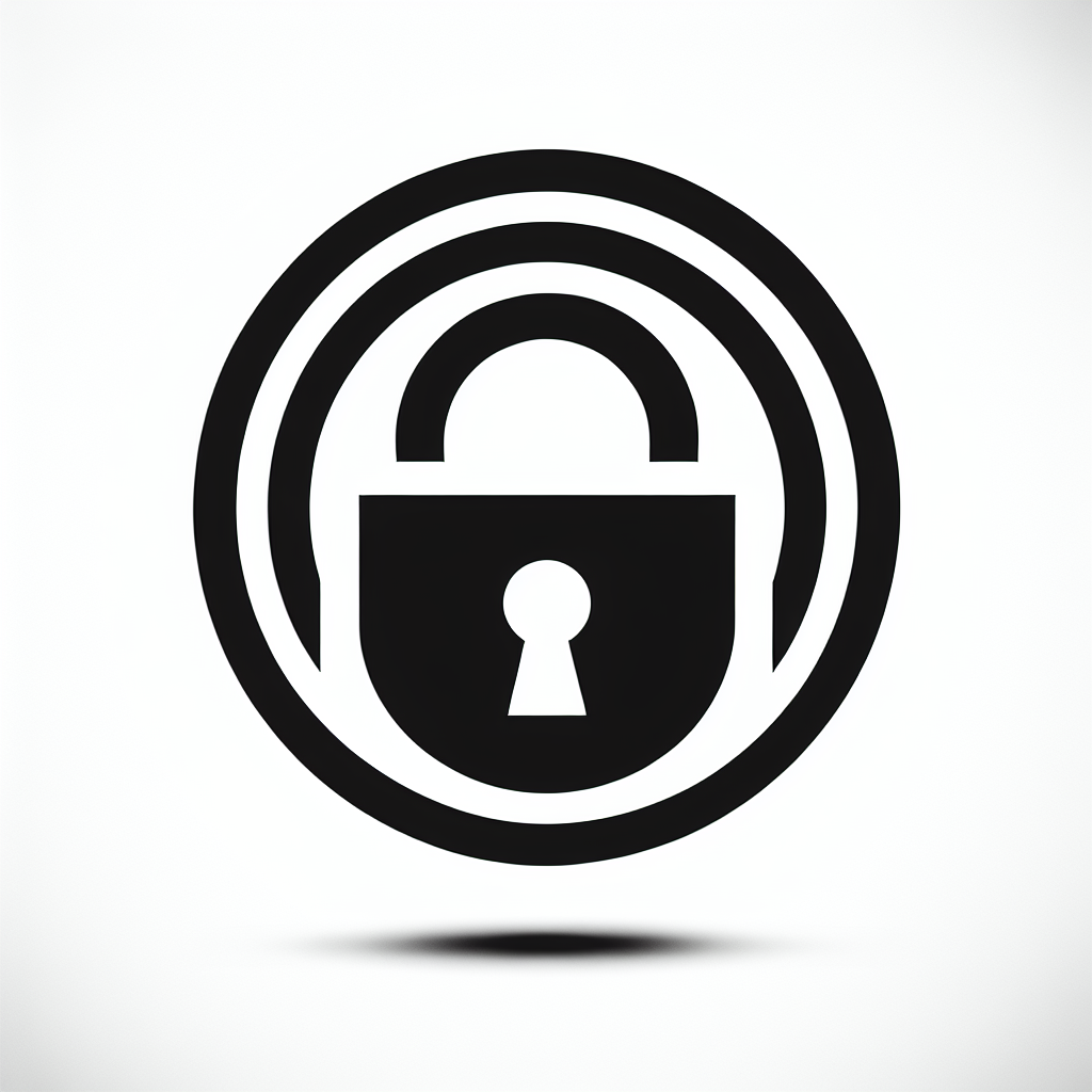 Security Padlock Logo