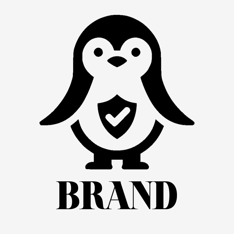 Penguin Checkmark Logo preview