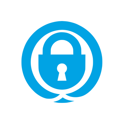 Secure Padlock Logo #00a3e4