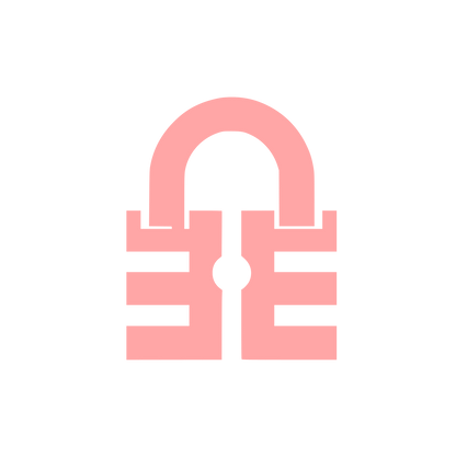 Padlock Logo #ffa6a6