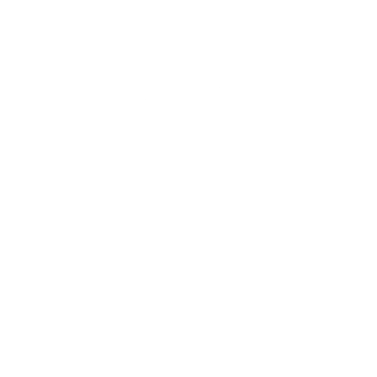 Padlock Logo #ffffff