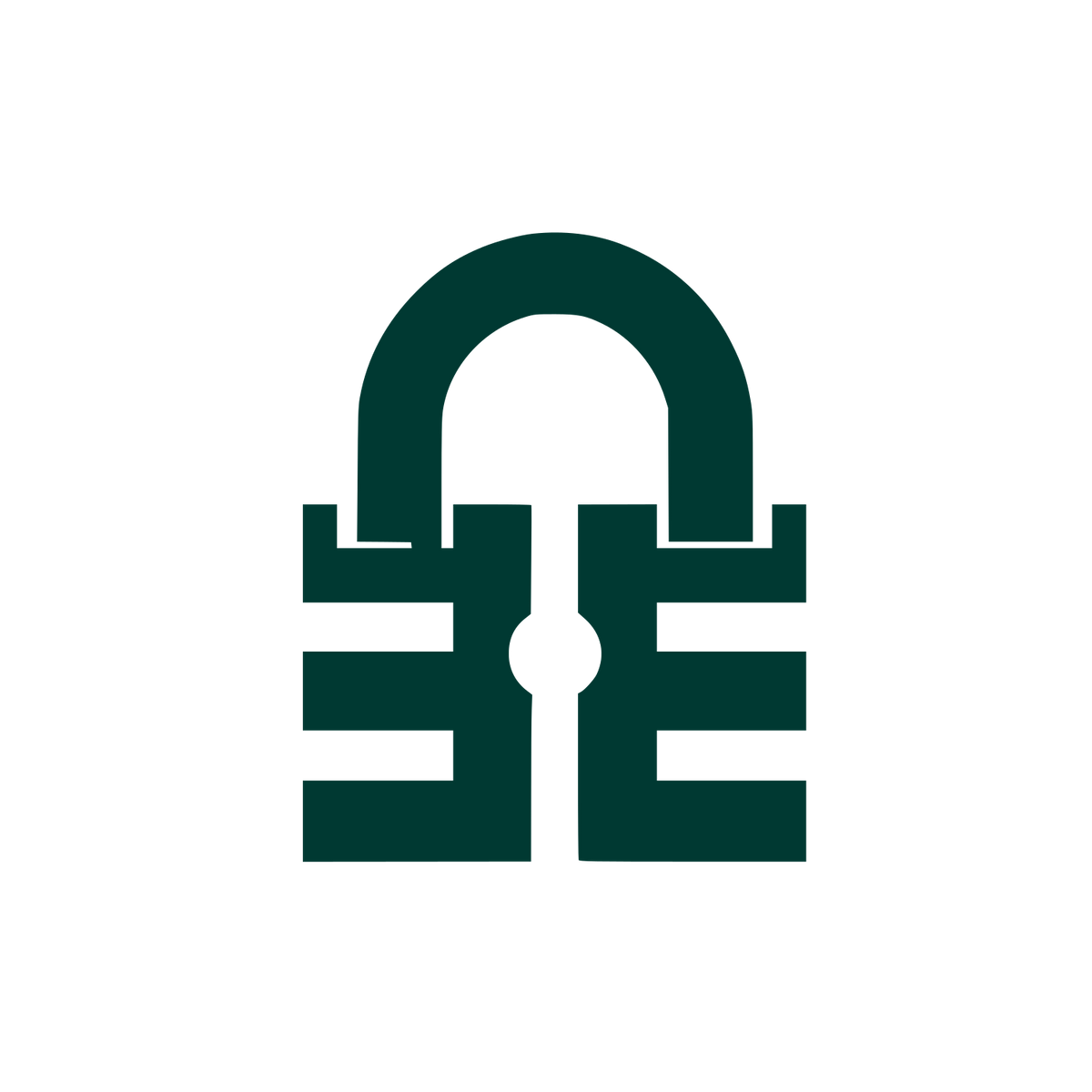 Padlock Logo #003932