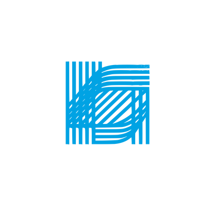 Loom Striped Logo #00a3e4