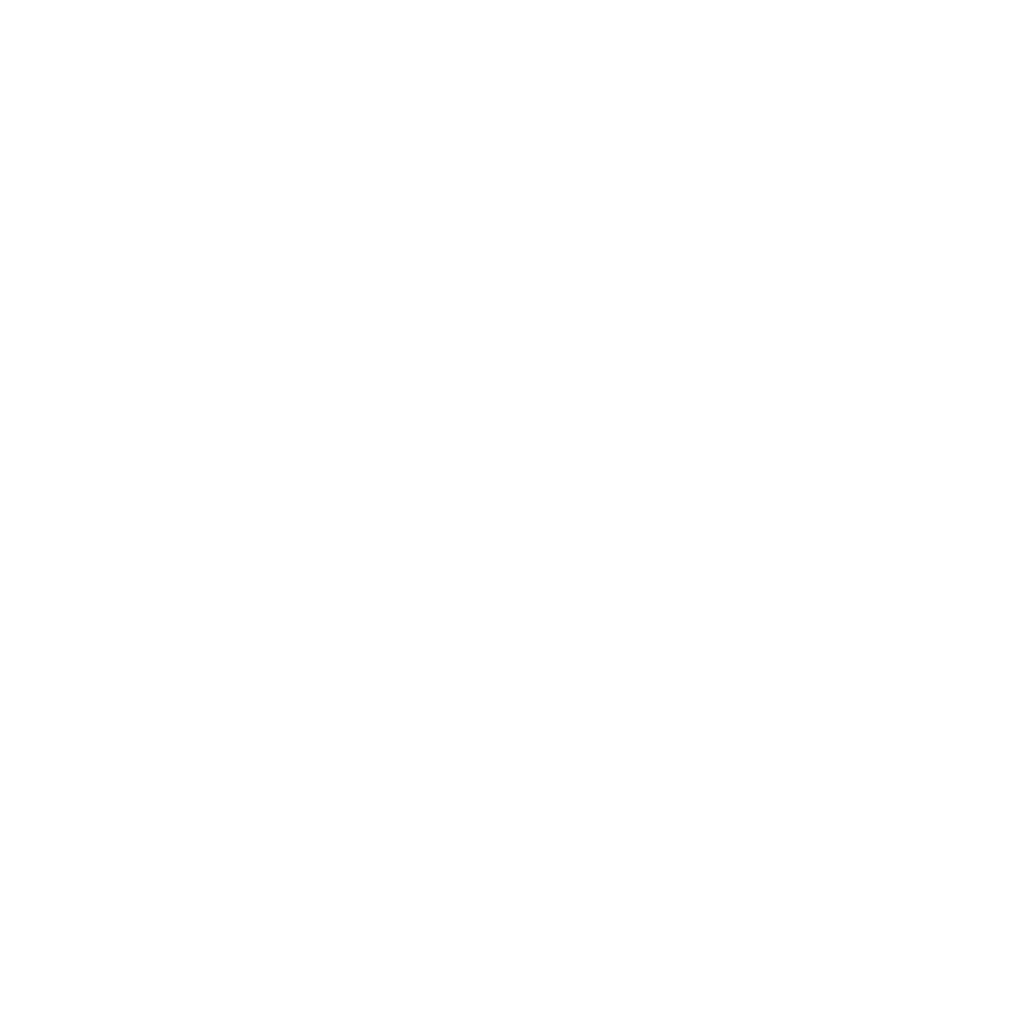 Loom Striped Logo #ffffff
