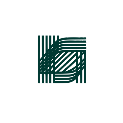 Loom Striped Logo #003932