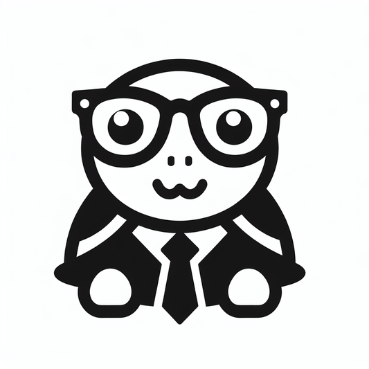 Suited Animal Character Logo