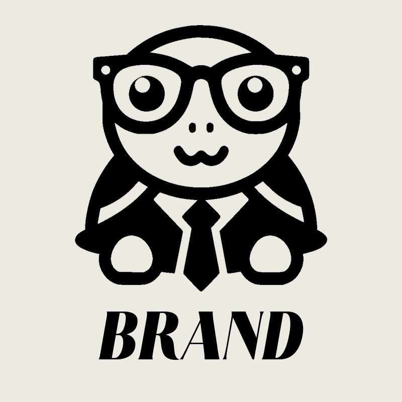 Turtle in Formal Attire Logo preview