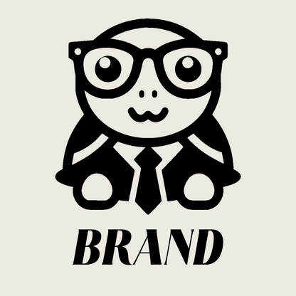 Turtle in Formal Attire Logo preview