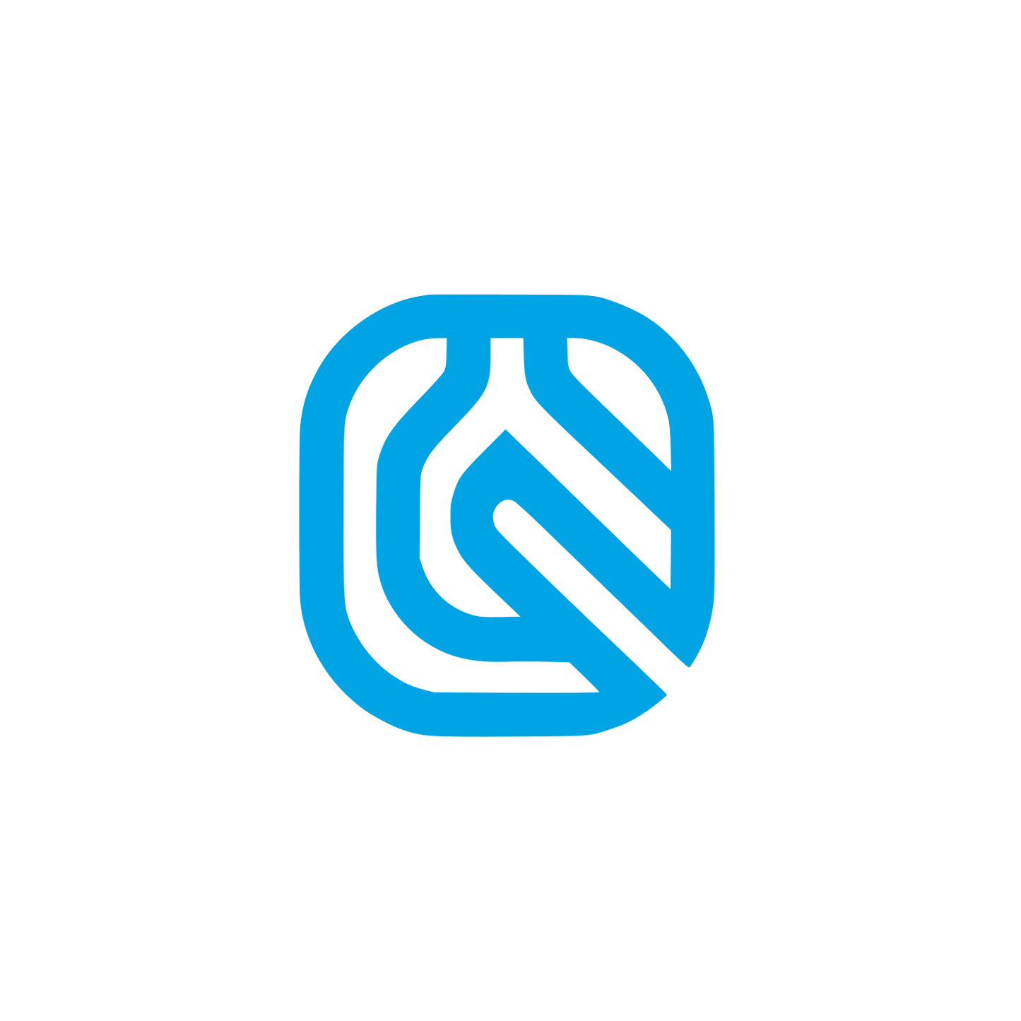 Loom Corporate Logo #00a3e4