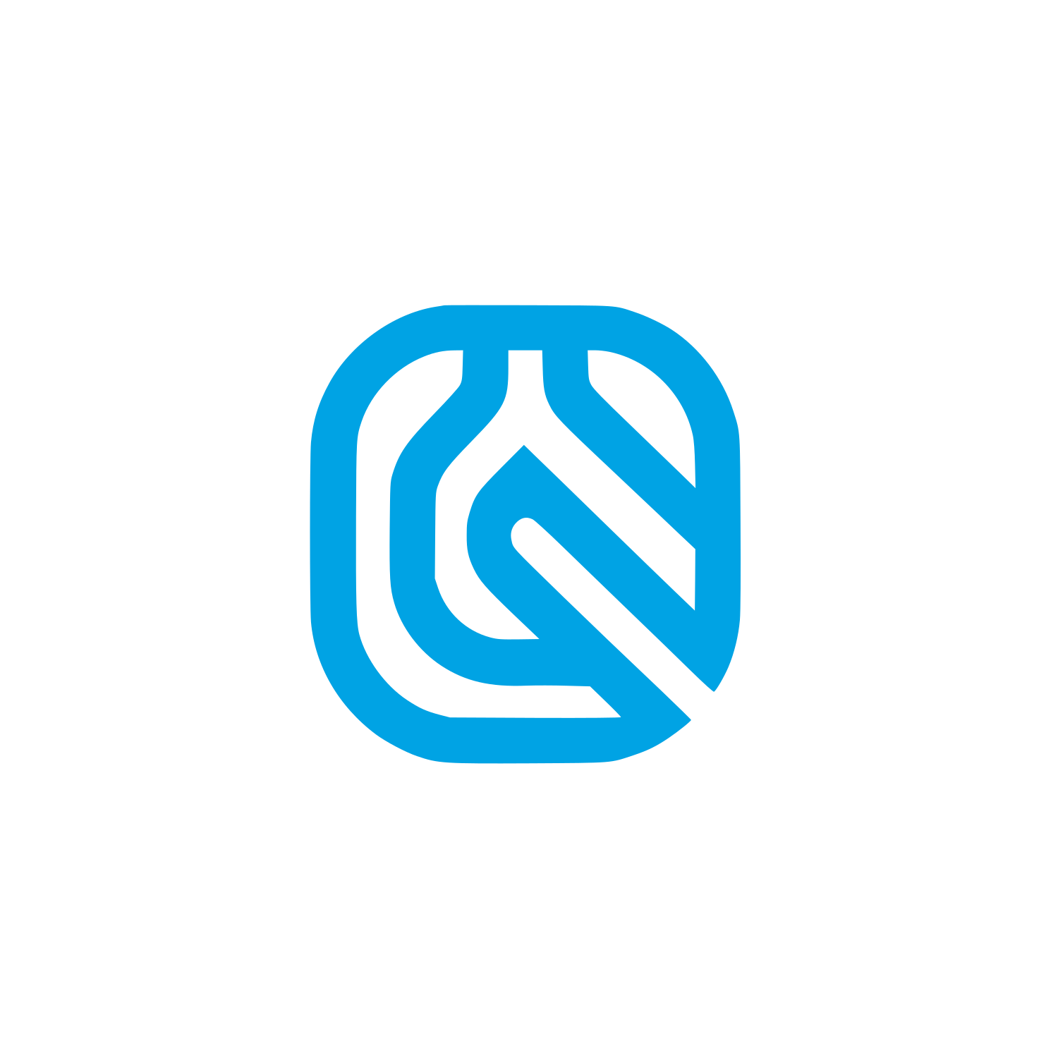 Loom Corporate Logo #00a3e4