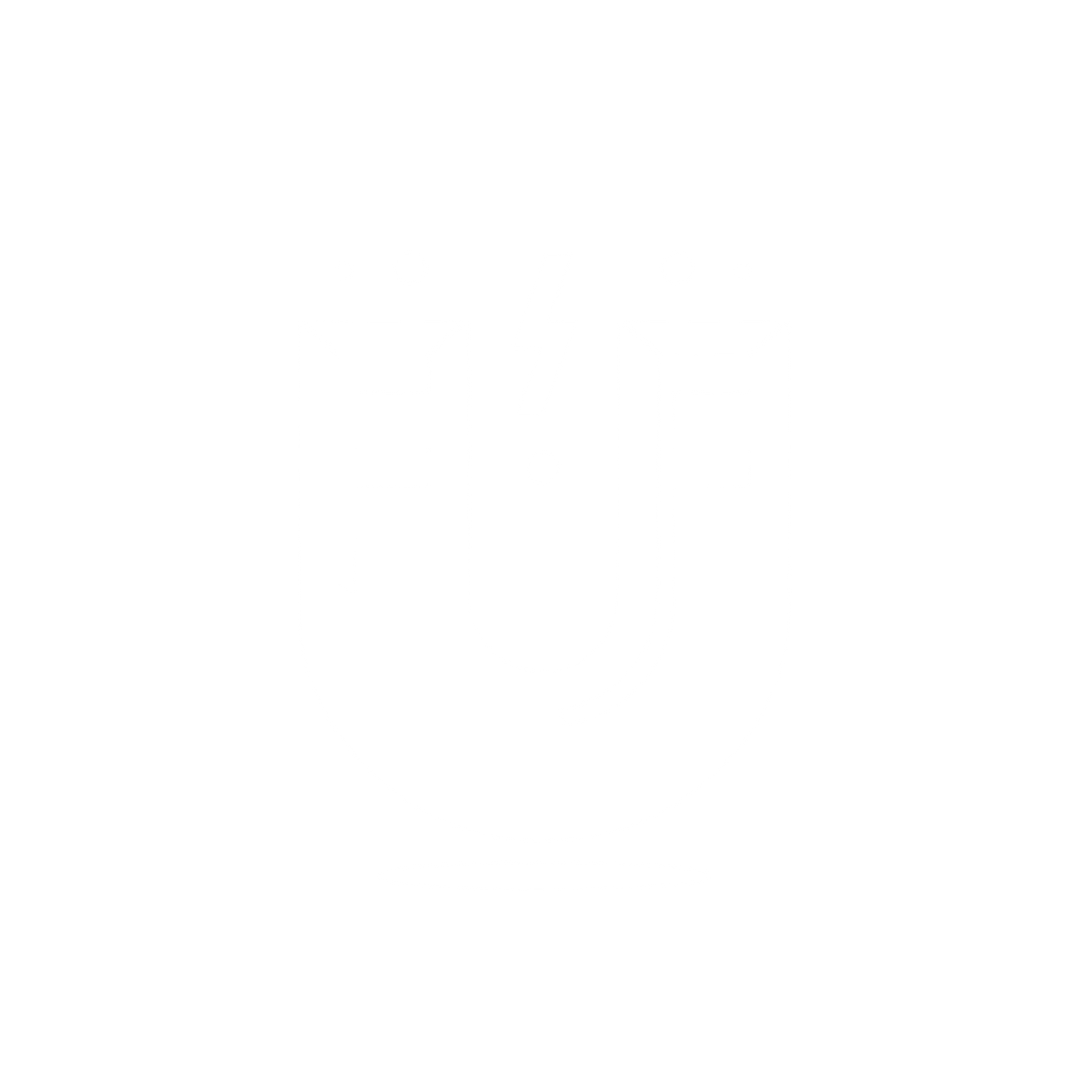 Magnetic Power Logo #ffffff