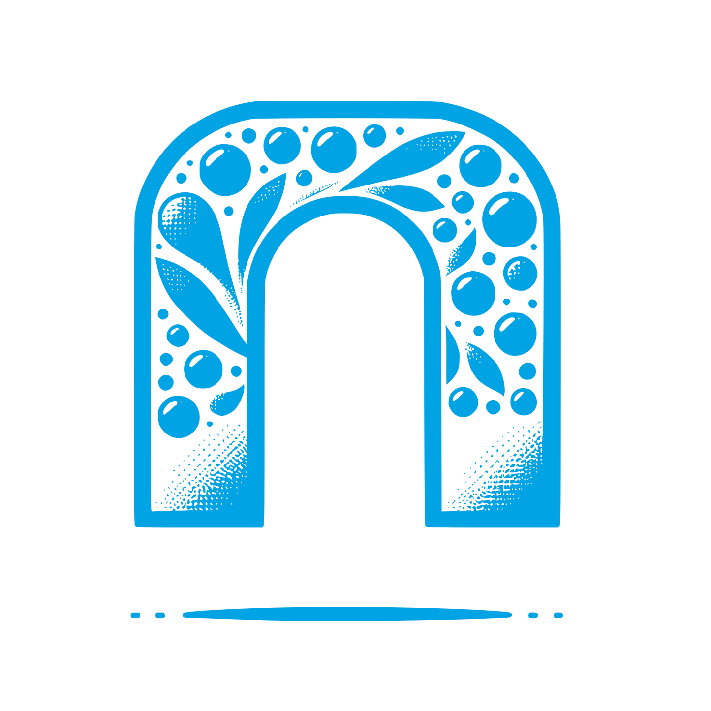 Food Magnet Logo #00a3e4