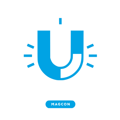 Magnetic U Logo #00a3e4