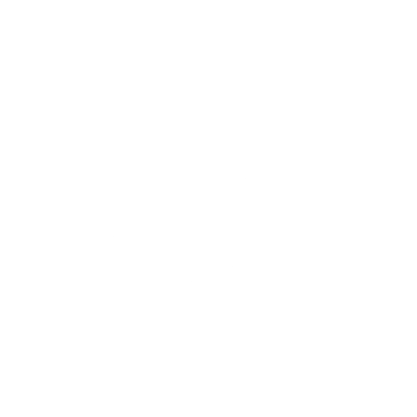 Magnetic Horseshoe Logo #ffffff