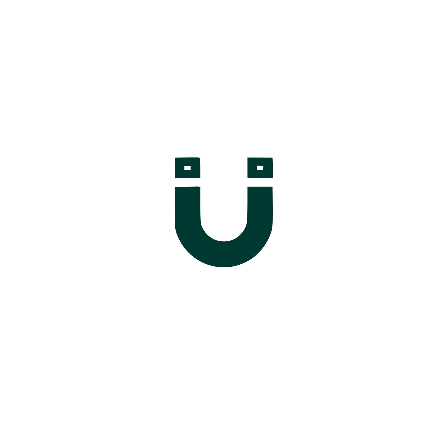 Minimalist Face Logo #003932