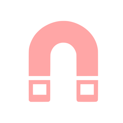 Magnetic Attraction Logo #ffa6a6