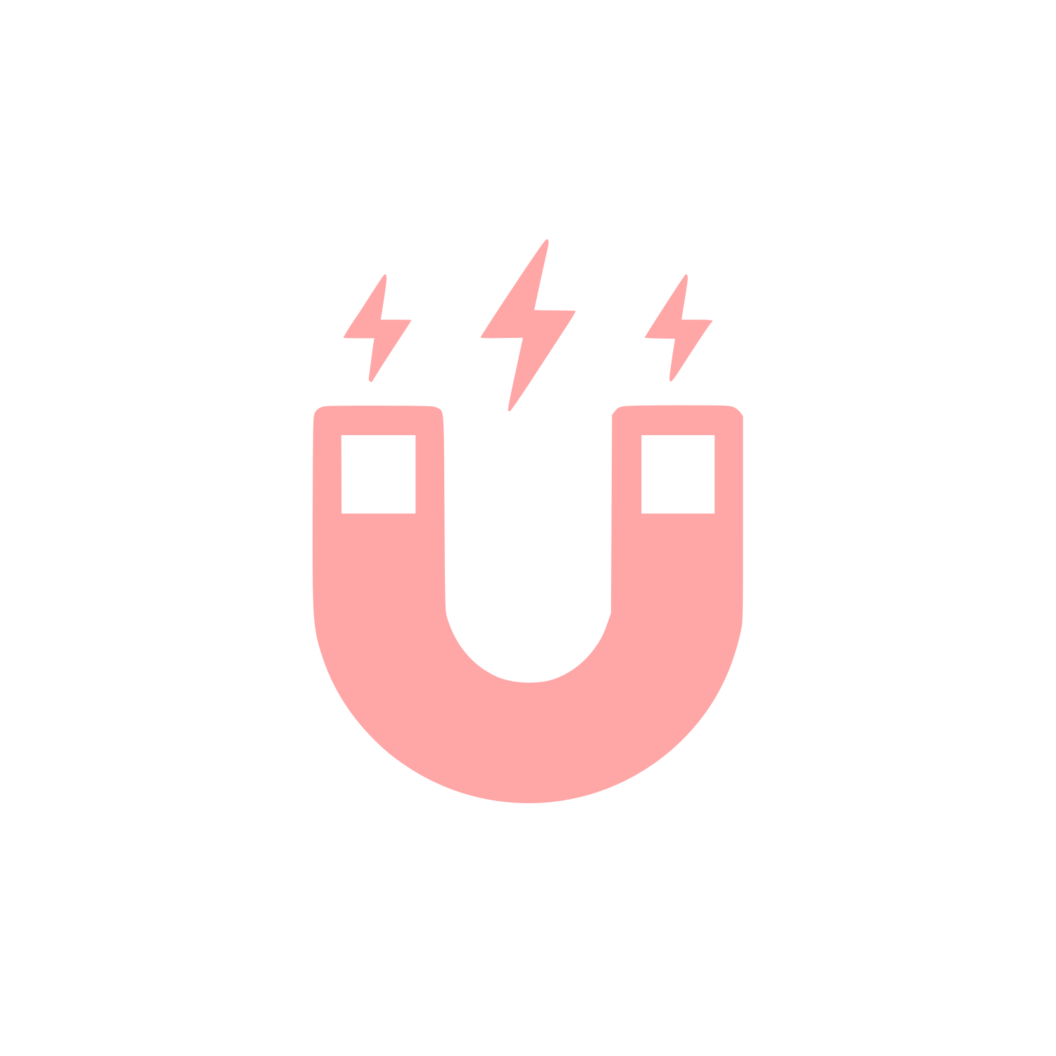 Magnet Power Logo #ffa6a6