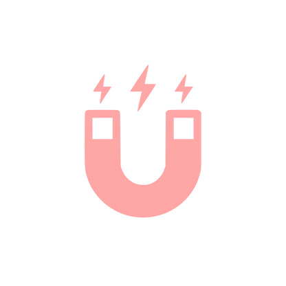 Magnet Power Logo #ffa6a6