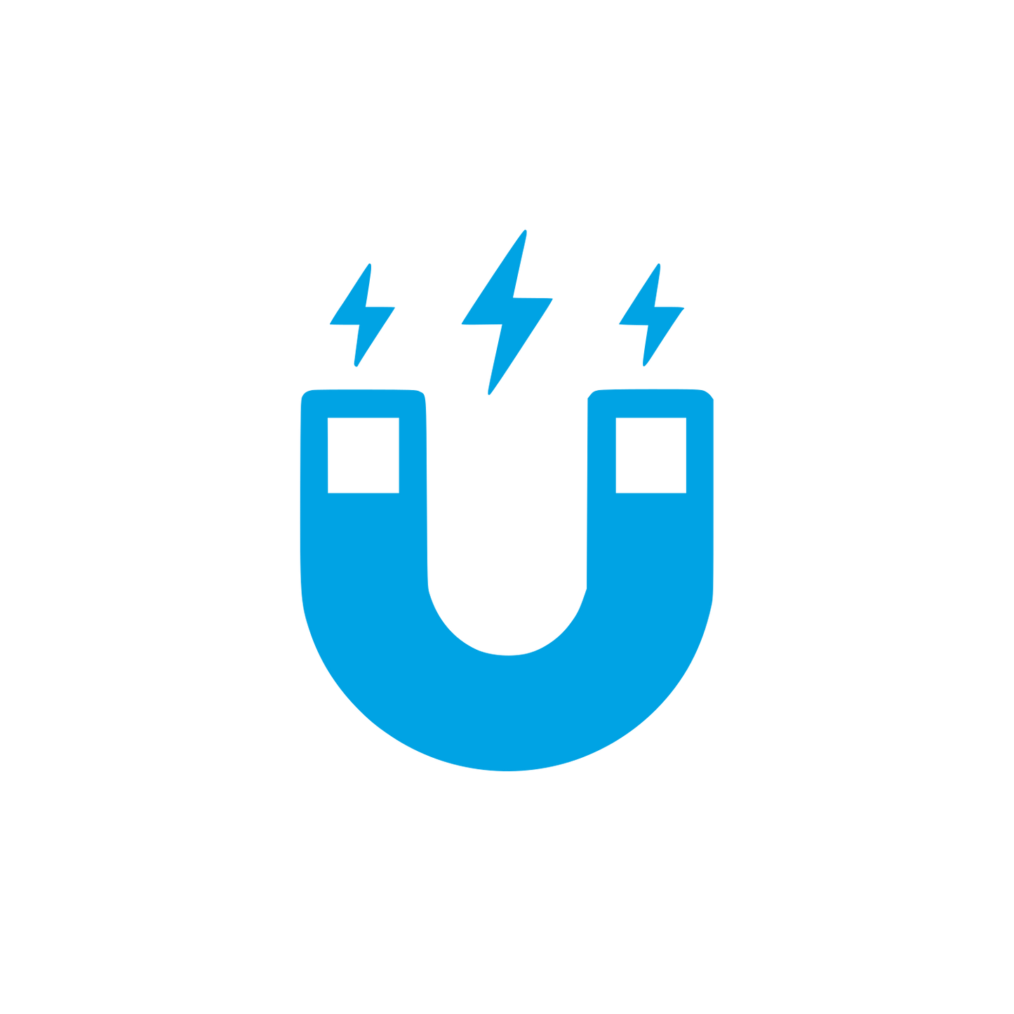 Magnet Power Logo #00a3e4