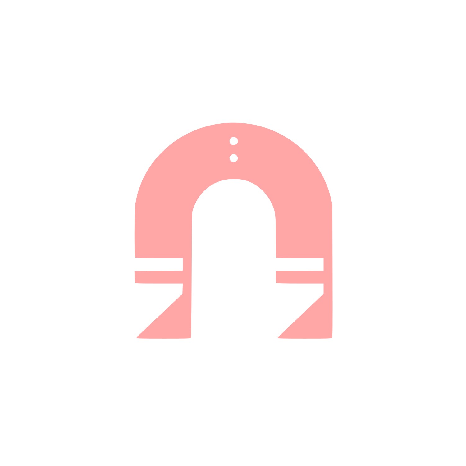 Monochrome Helmet Logo #ffa6a6