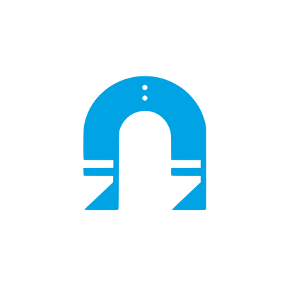 Monochrome Helmet Logo #00a3e4