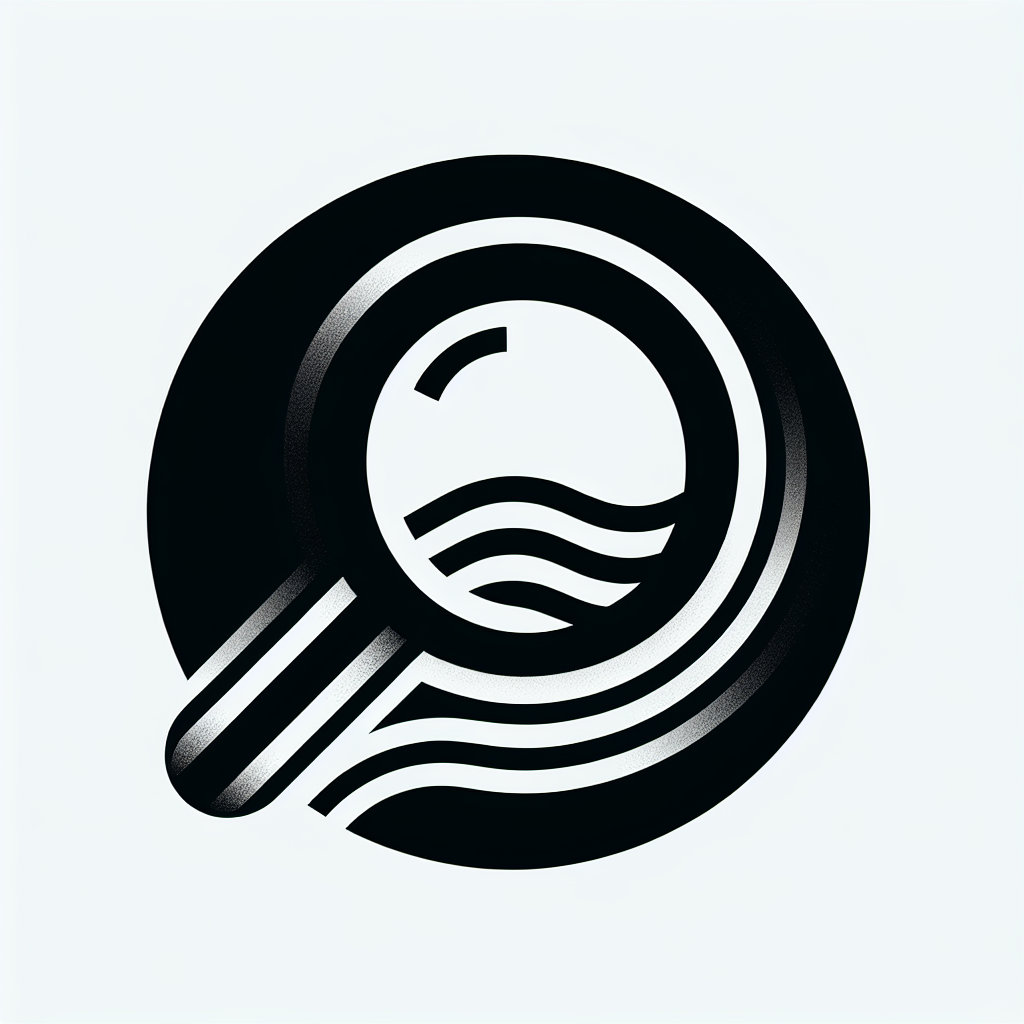 Magnifying Wave Logo