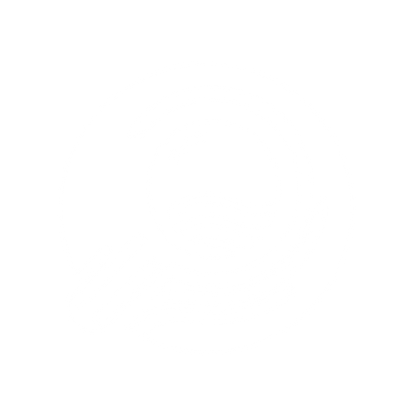 Magnifying Wave Logo #ffffff