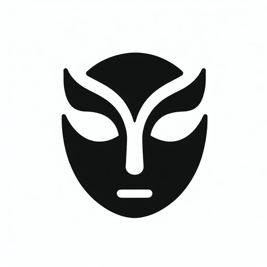 Abstract Mask Logo