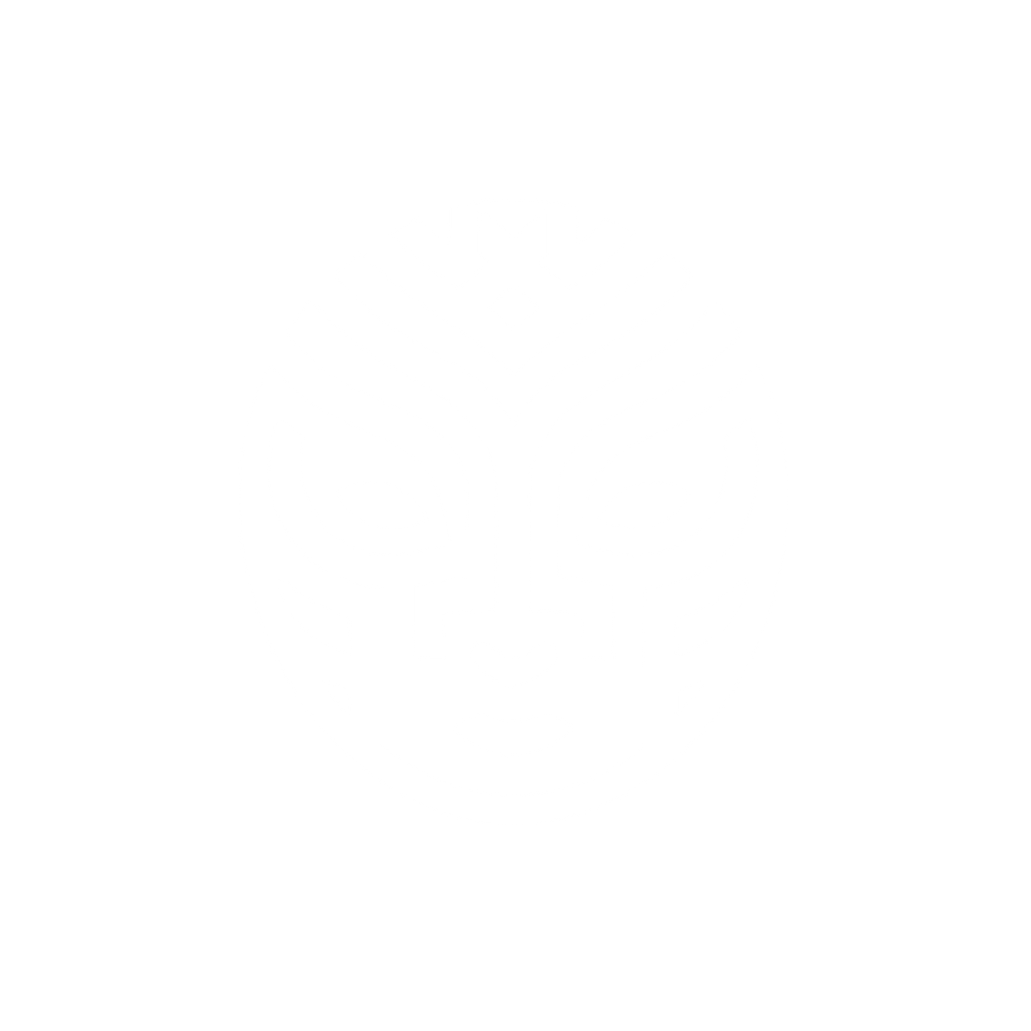 Tribal Mask Logo #ffffff