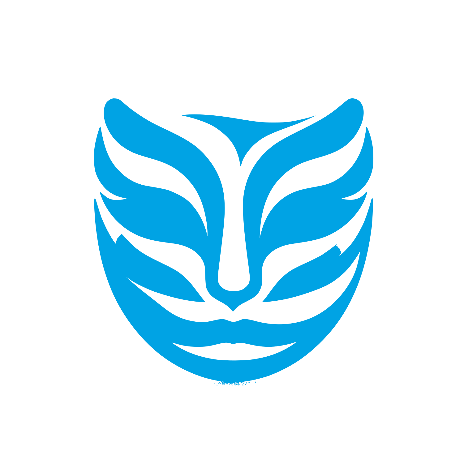 Mask Logo #00a3e4