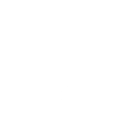 Abstract Torch Logo #ffffff
