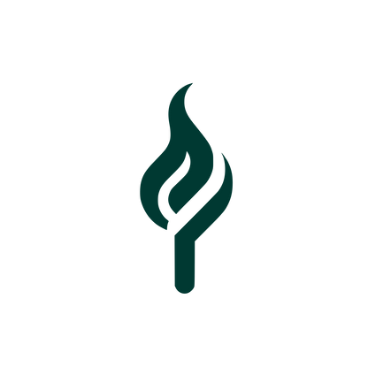 Abstract Torch Logo #003932
