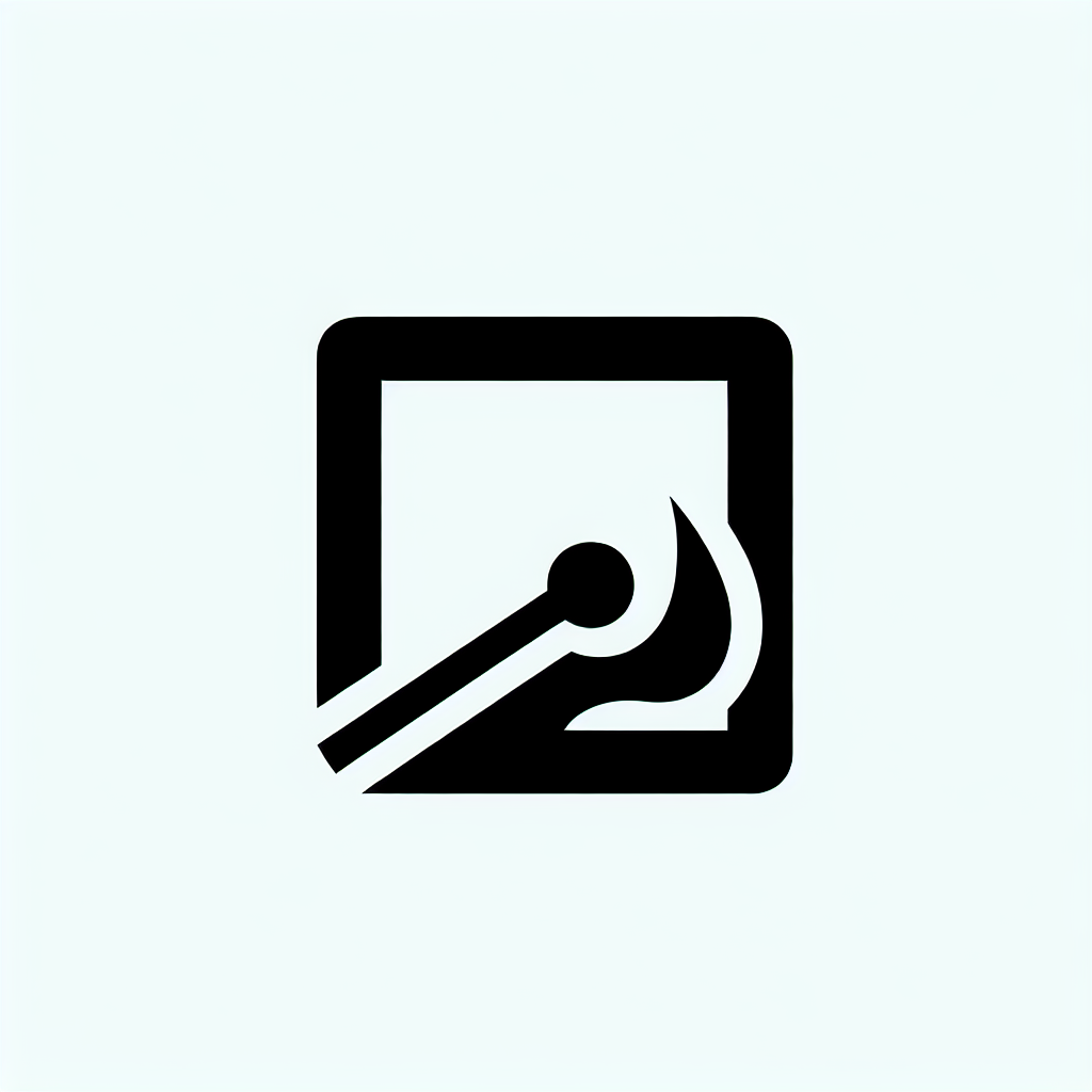 Matchstick Flame Logo