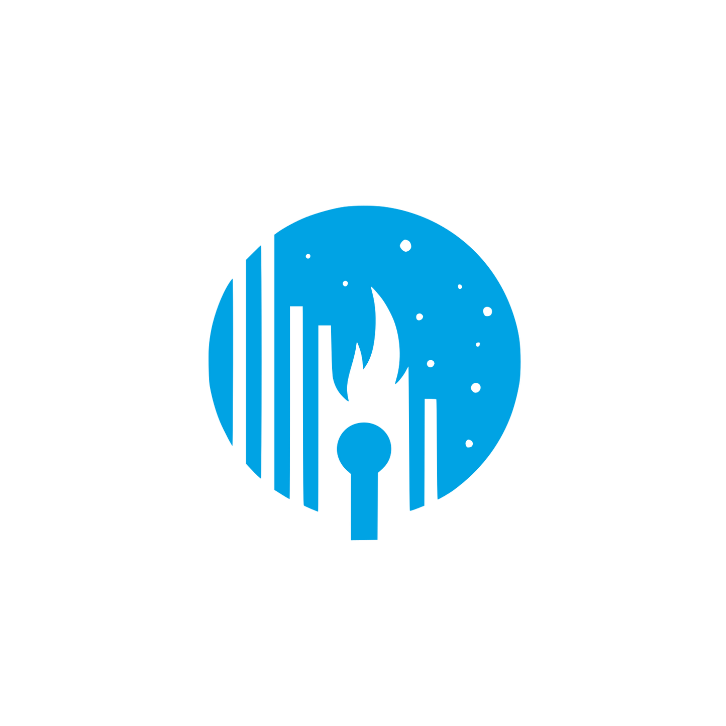 Torch Logo #00a3e4