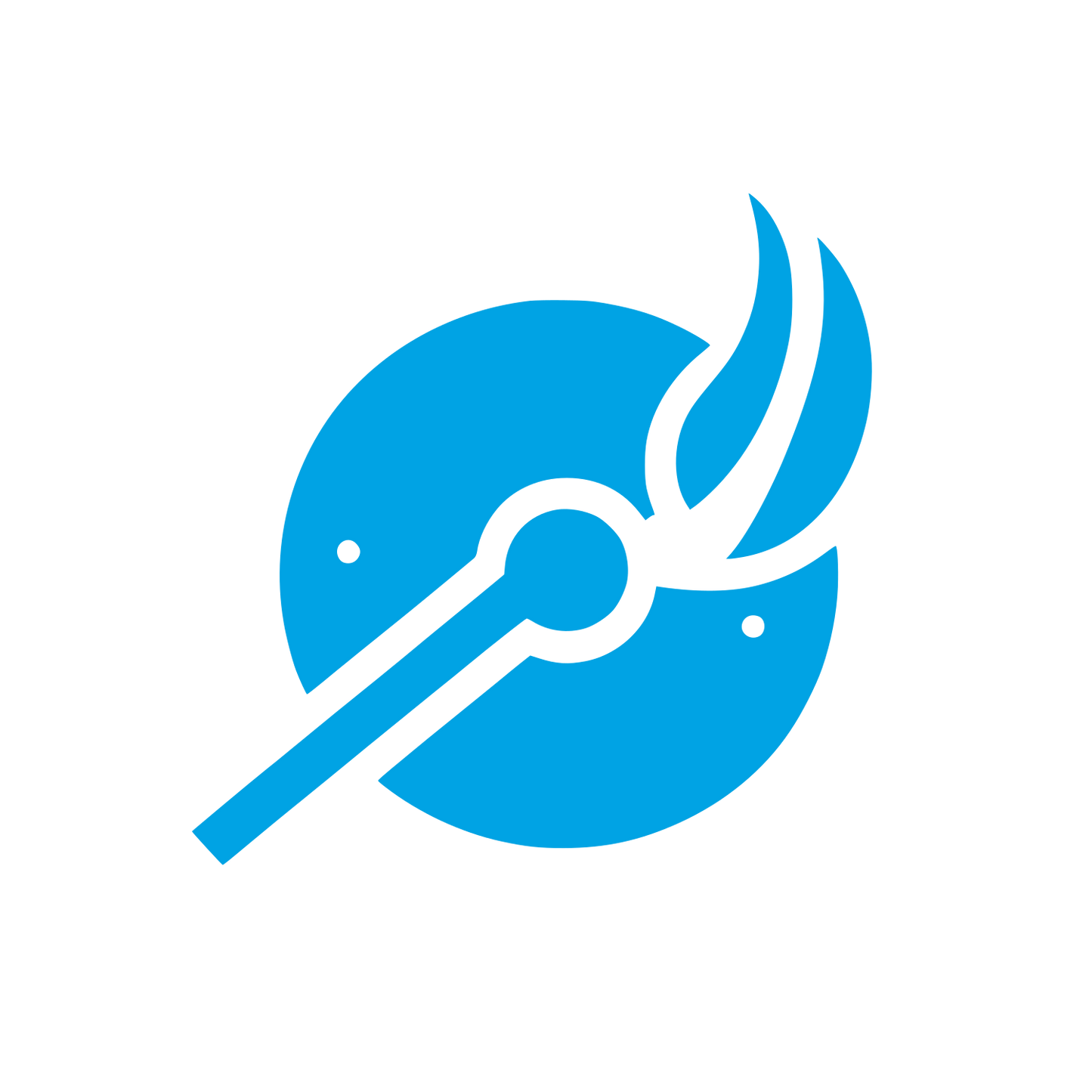 Branding Logo Design #00a3e4