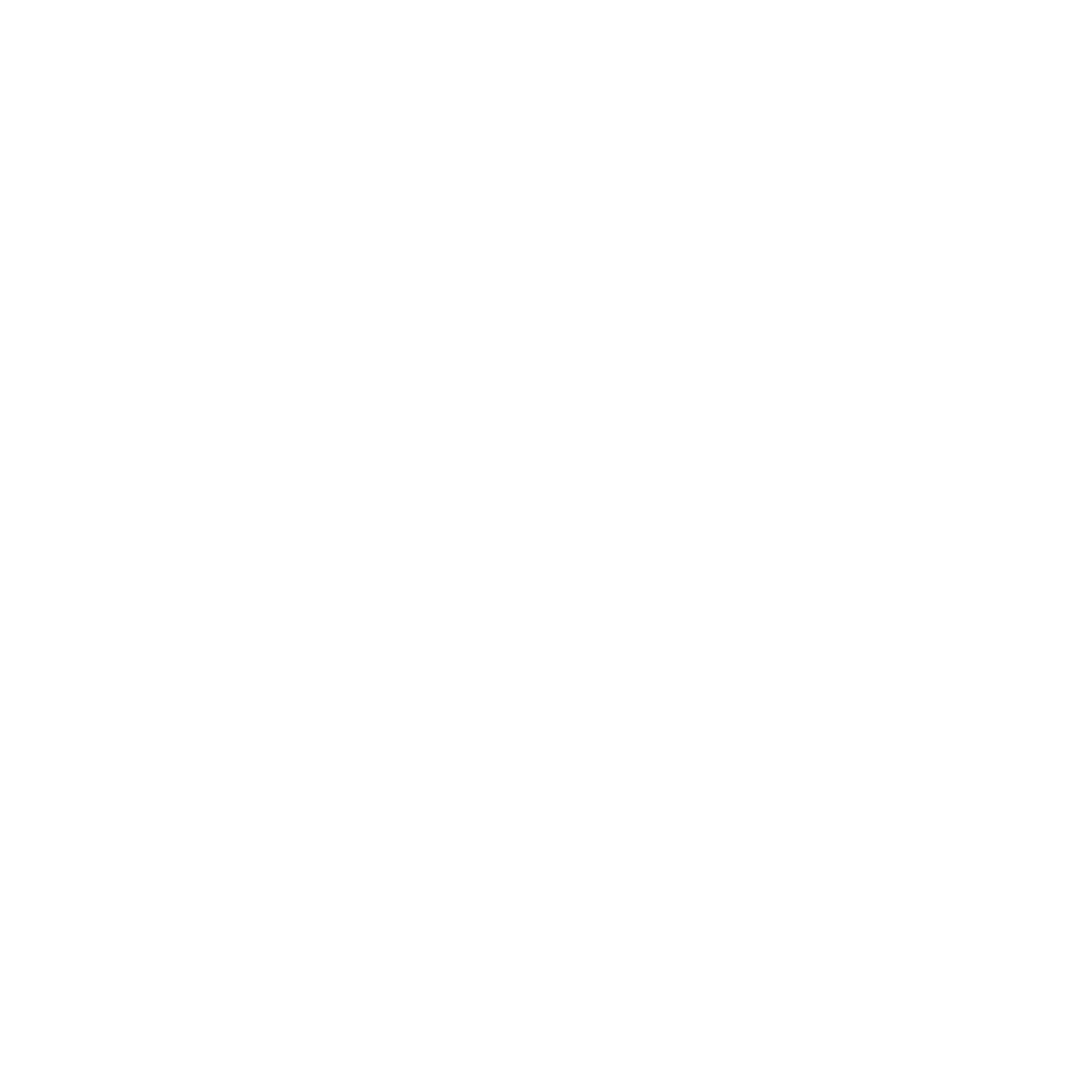 Torch Flame Logo #ffffff