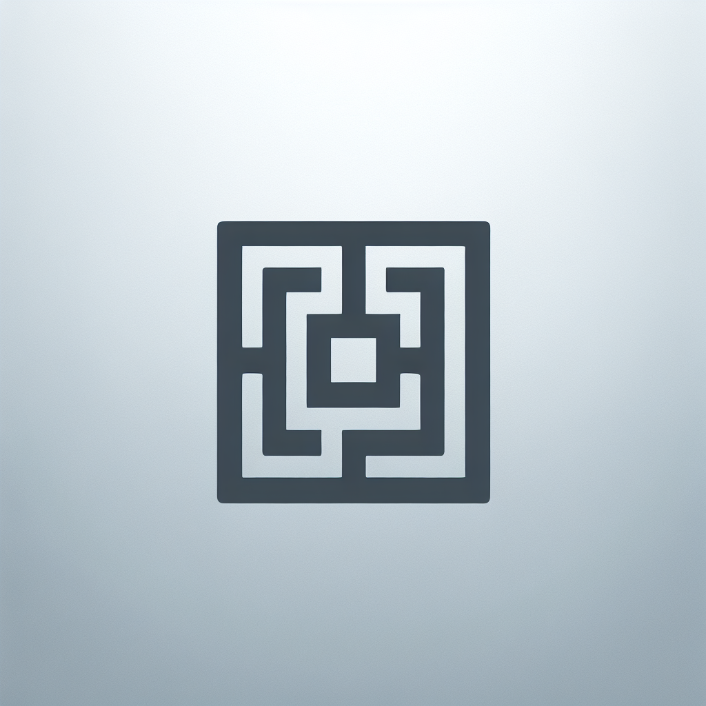 Abstract Maze Logo