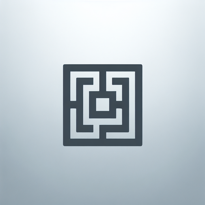 Abstract Maze Logo