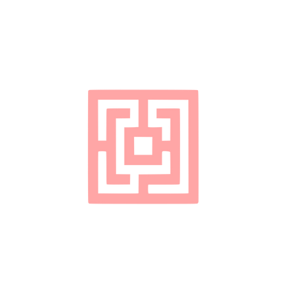 Abstract Maze Logo #ffa6a6