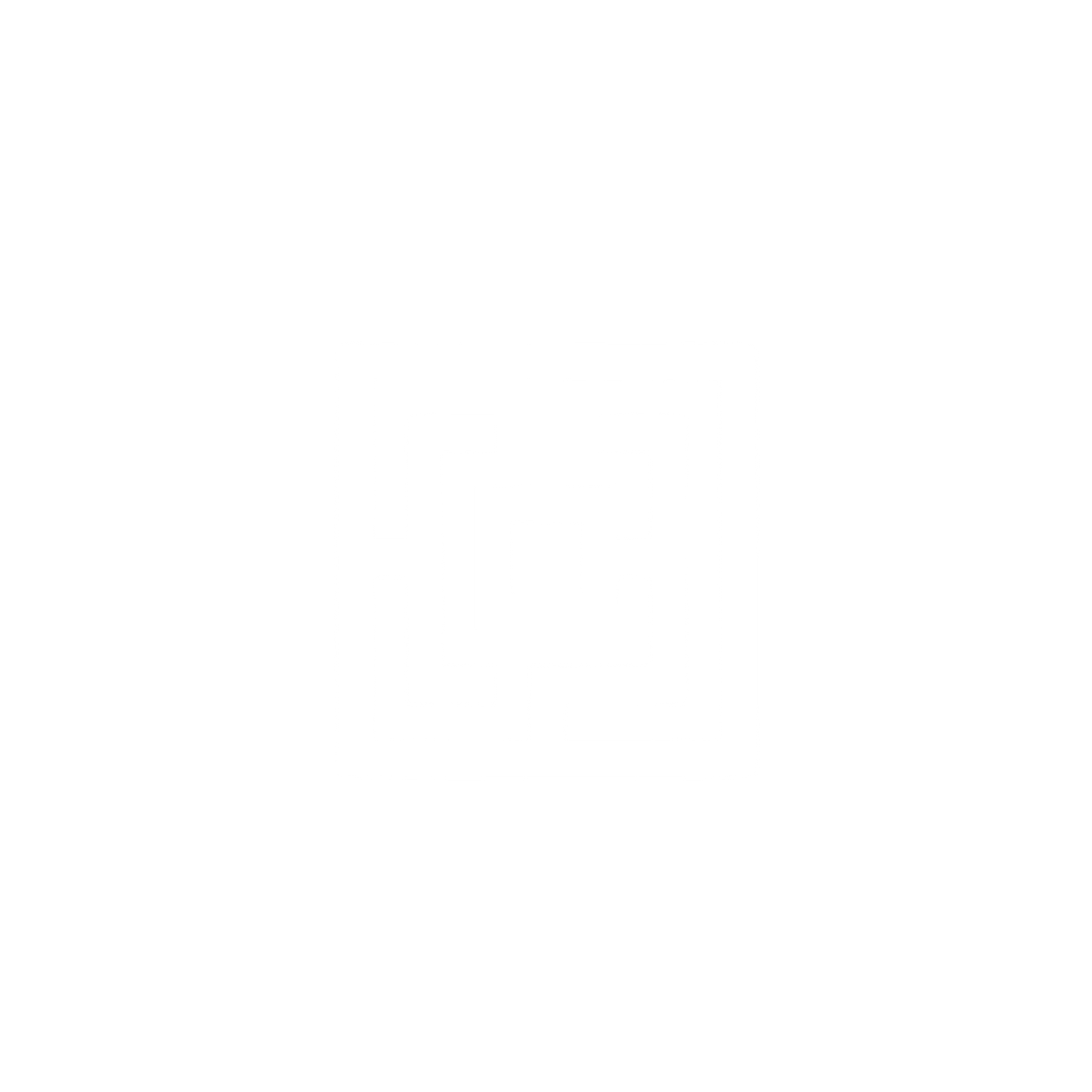 Abstract Maze Logo #ffffff