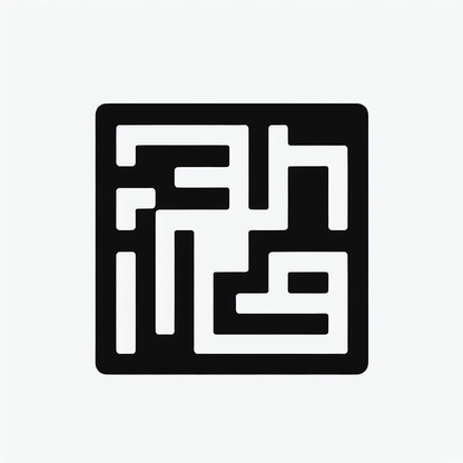 Abstract Maze Logo