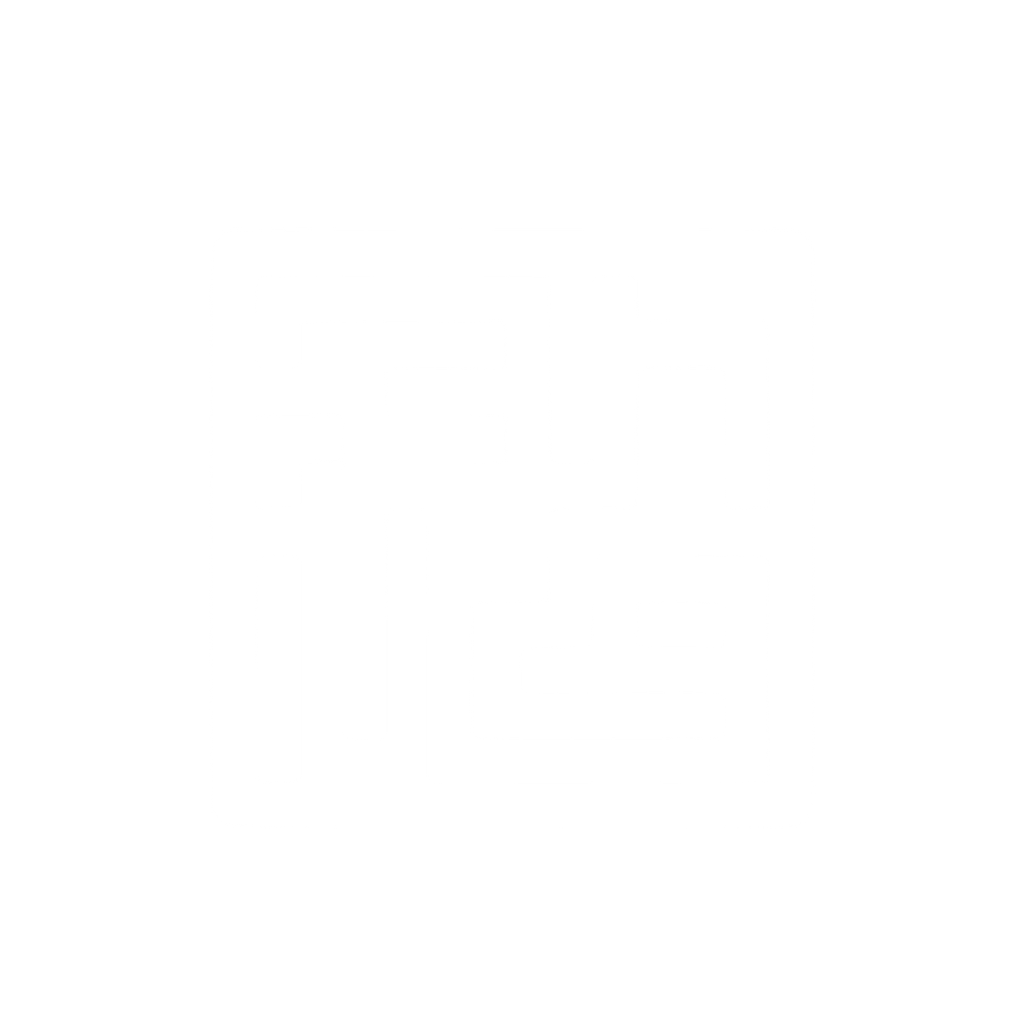 Abstract Maze Logo #ffffff